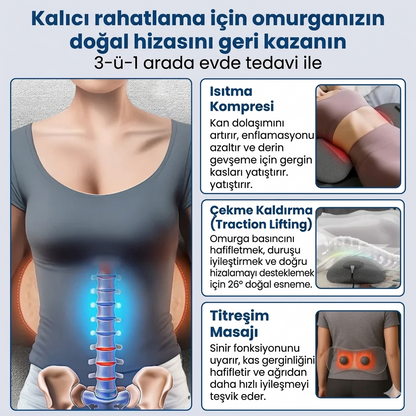 RelivoxTr - Çok Fonksiyonlu Masaj Yastığı