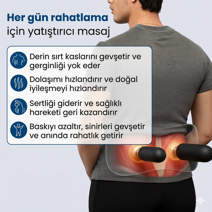 RelivoxTr - Çok Fonksiyonlu Masaj Yastığı