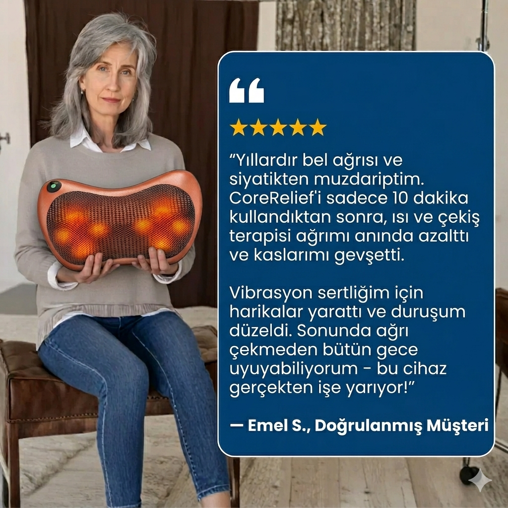 RelivoxTr - Çok Fonksiyonlu Masaj Yastığı